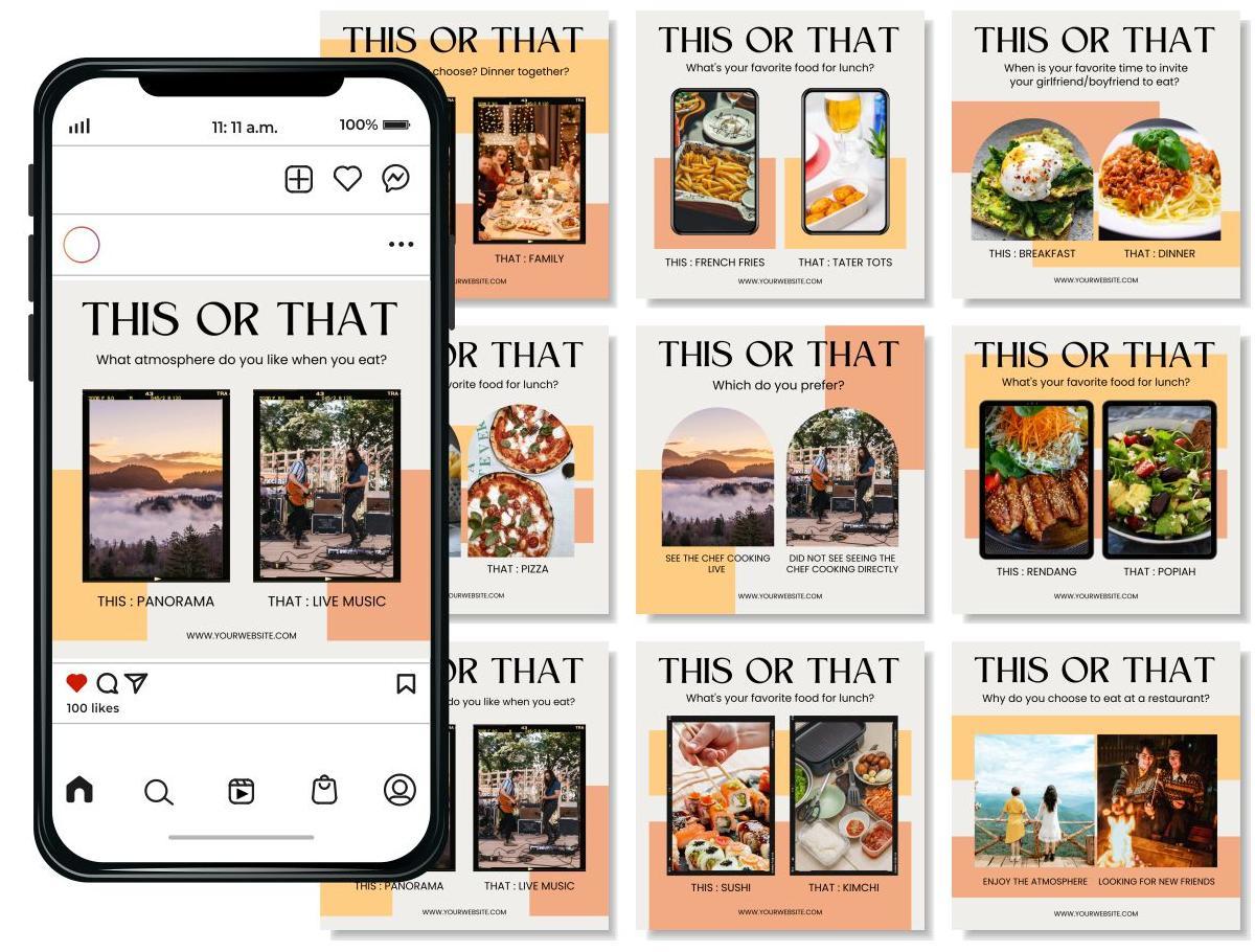 Template Canva Restoran