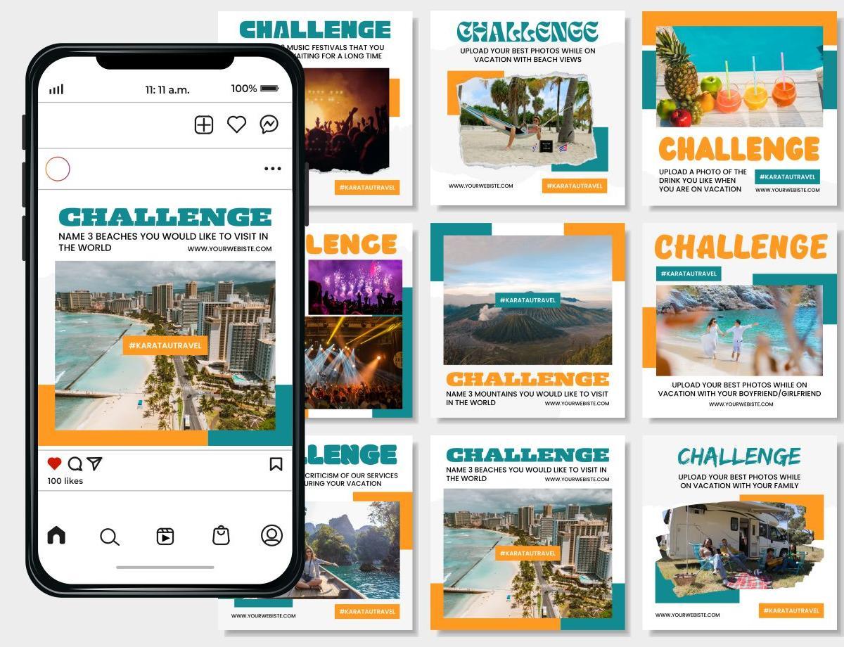 Template Canva Travel