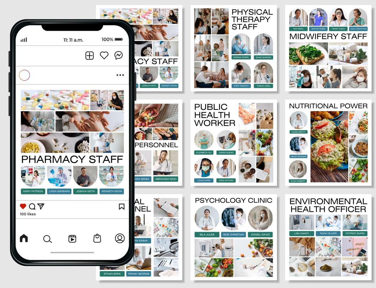Template Canva Medis