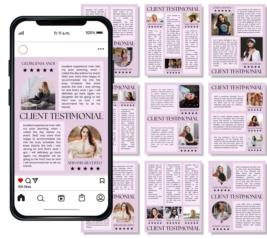 Template Canva Makeup
