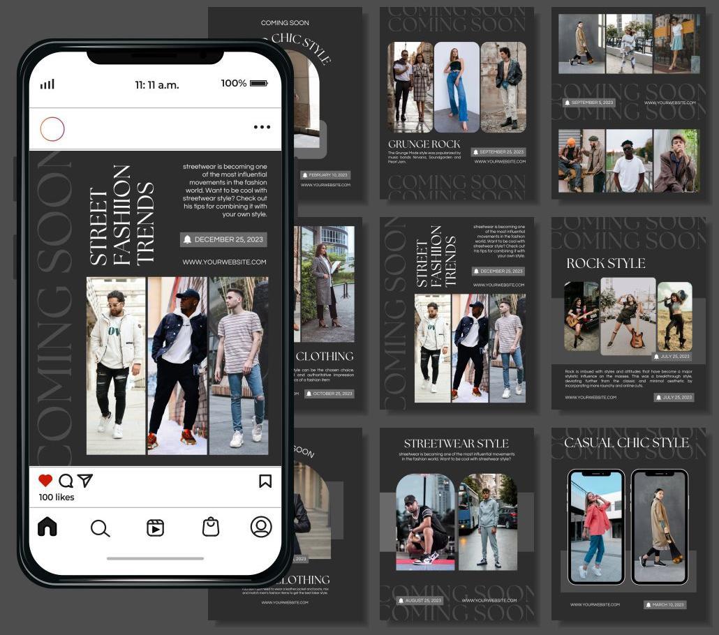 Template Canva Fashion