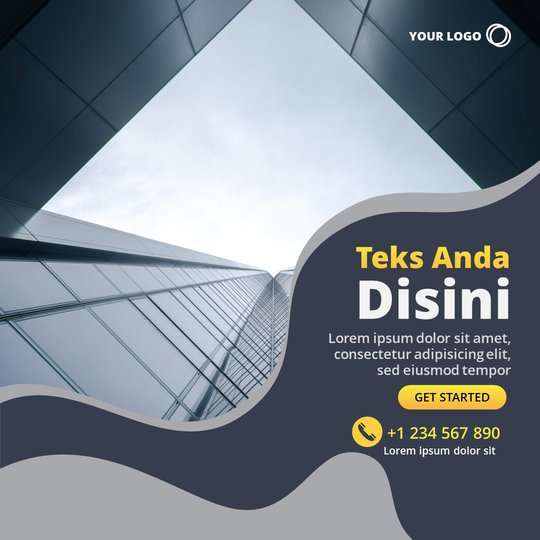 Template PPT Instagram Feed 8