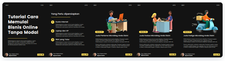Template Microblog 2