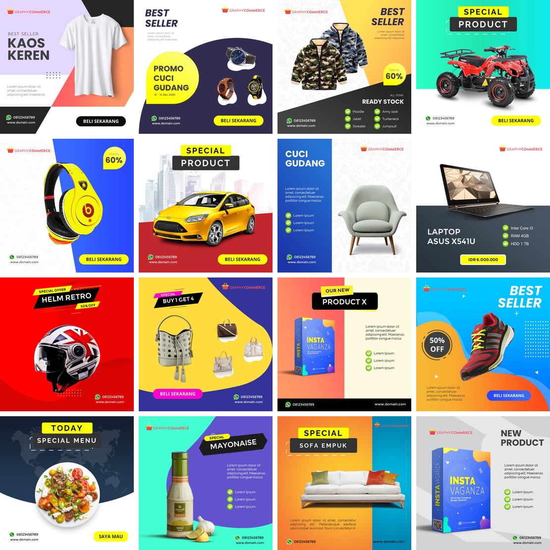 Template PPT Promosi Produk 1